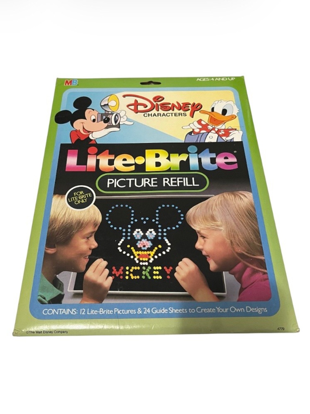 Lite-Brite Picture Refills. Disney Missing Goofy